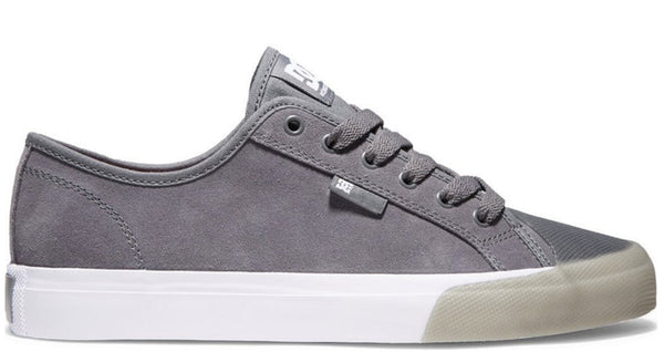 DC Shoes Manual RT S Skate Shoes Grey ADYS300592