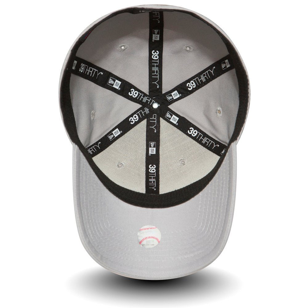 New Era 39Thirty Classic Stretch Fit Cap New York Yankees Grey 1029827 West French
