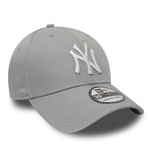 New Era 39Thirty Classic Stretch-Fit Cap New York Yankees Grey 10298279