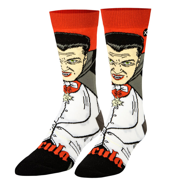 Odd Sox Mens Crew Socks Dracula 10775MCNCD