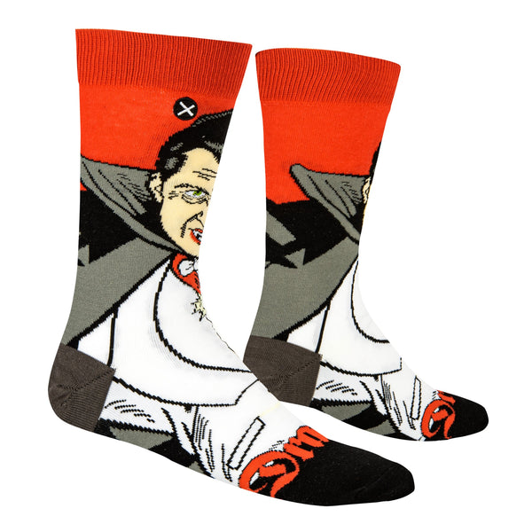 Odd Sox Mens Crew Socks Dracula 10775MCNCD