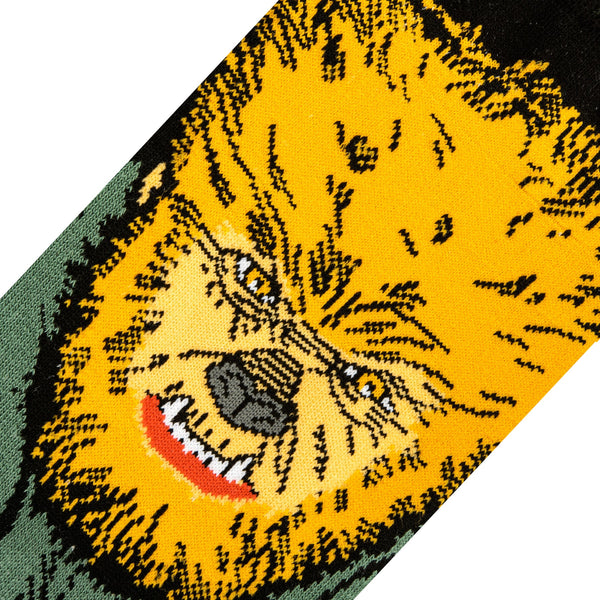 Odd Sox Mens Crew Socks The Wolf Man 10779MCNCD