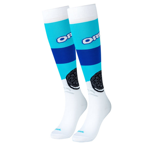 Cool Socks Oreo Compression Over the Calf Socks Large 30324MCLF