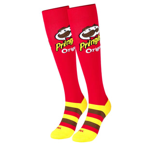 Cool Socks Pringles Original Compression Over the Calf Red Large 30321MCLF