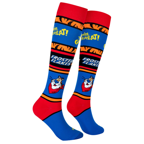 Cool Socks Tony The Tiger Compression Over the Calf Socks  Large 30315MCLF