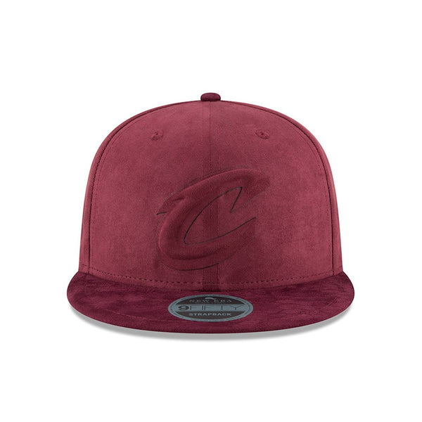 New Era 9Fifty Cleveland Cavaliers Snakeskin Wine Strapback 11524375