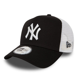 New Era Clean A Frame Trucker Cap New York Yankees Navy 11588489