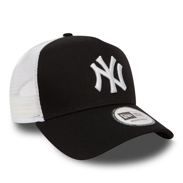 New Era Clean A Frame Trucker Cap New York Yankees Navy 11588489