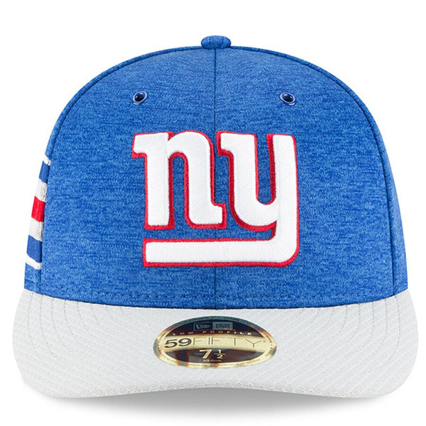 New Era New York Giants 2018 NFL Sideline Low Profile 59FIFTY Cap Home 7 5/8