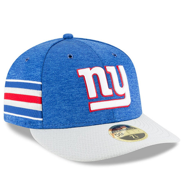 New Era New York Giants 2018 NFL Sideline Low Profile 59FIFTY Cap Home 7 5/8