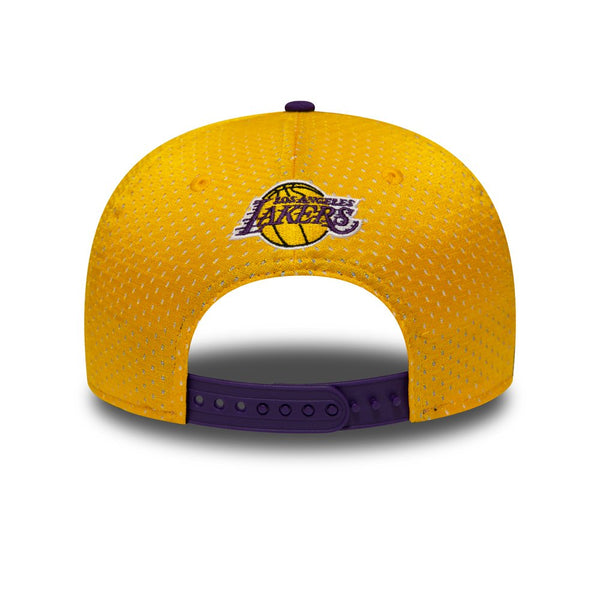 New Era 9Fifty Cap Los Angeles Lakers Jersey Hook Snapback Yellow 11926430