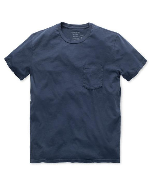 Outerknown - S.E.A. Tee Pocket Crew - Indigo - 1210088-INK