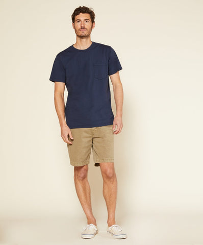 Outerknown - S.E.A. Tee Pocket Crew - Indigo - 1210088-INK