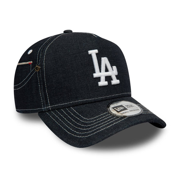 New Era 9Forty Cap Los Angeles Dodgers Navy Denim 12146161
