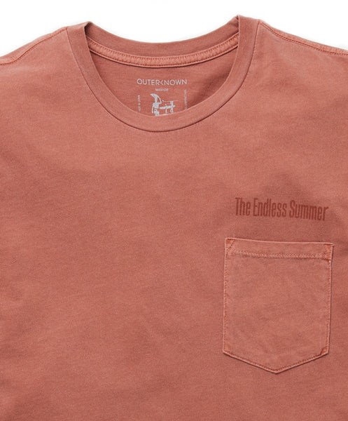 Outerknown - The Endless Summer Pocket Tee - Terracotta - 12155308-TCT