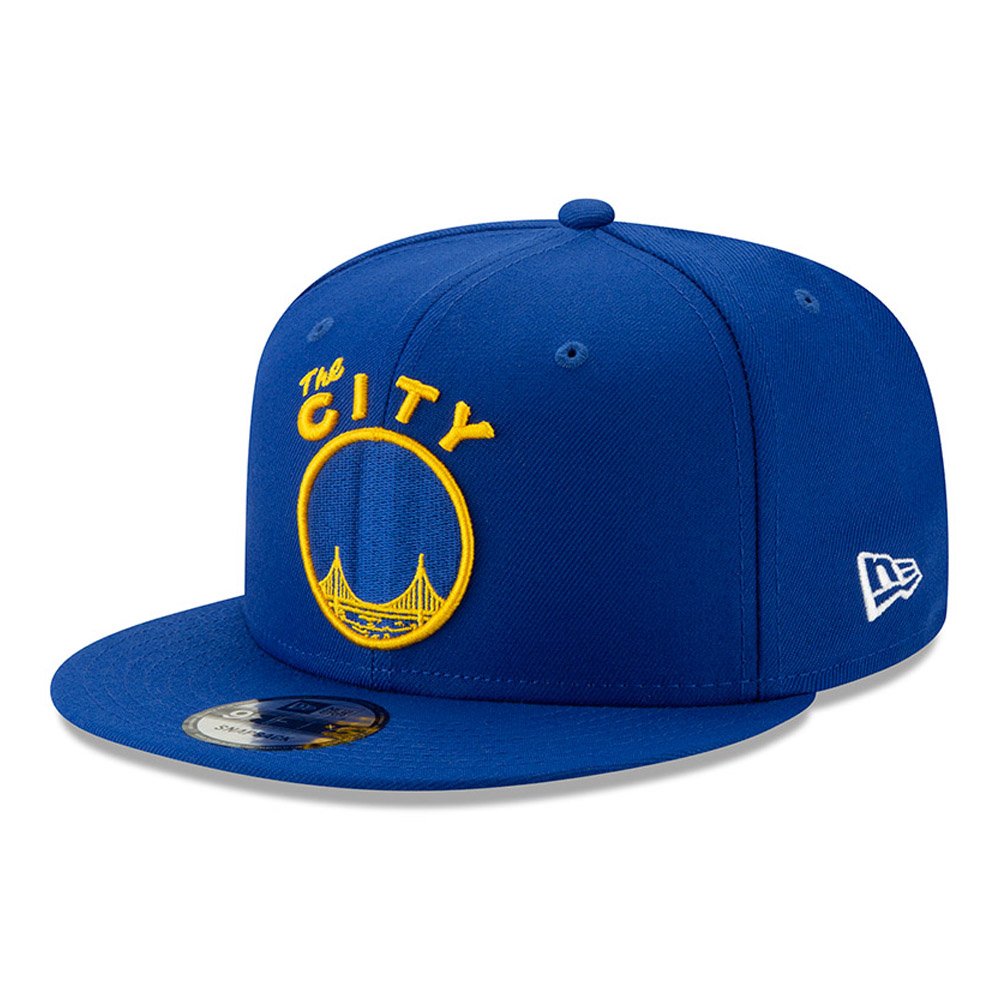 New Era Golden State Warriors Hardwood Nights 9Fifty Cap Blue 12195047