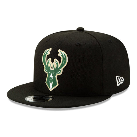 New Era 9Fifty Cap NBA Milwaukee Bucks Back Half Black 12284469