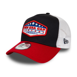 New Era USA Star Patch Black Contrast 9Forty A Frame - Trucker 12380943