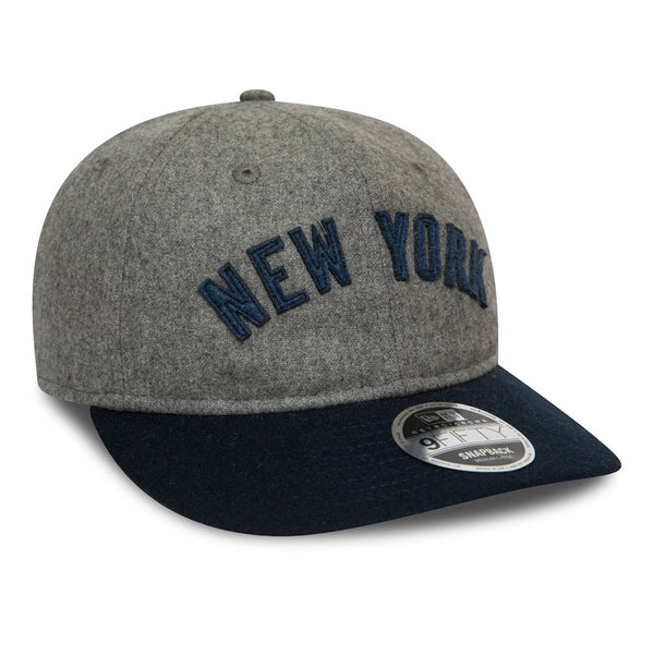 New Era 9Fifty Retro Crown 1930s New York Yankees Cap Grey S-M 12381215