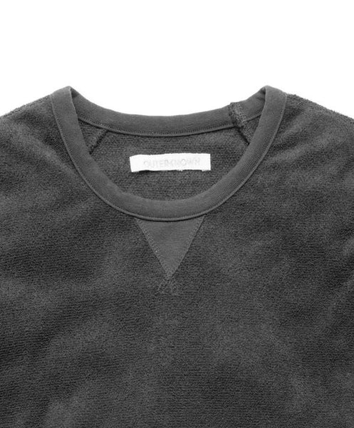 Outerknown High Tide Crew Pitch Black  1240028-PCH
