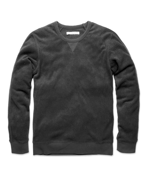 Outerknown High Tide Crew Pitch Black  1240028-PCH