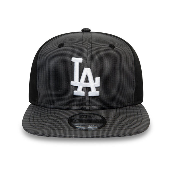 New Era 9Fifty Cap LA Dodgers Ripstop Front Black 12490024