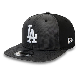 New Era 9Fifty Cap LA Dodgers Ripstop Front Black 12490024