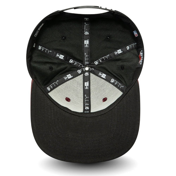 New Era 9Fifty Cap Chicago Bulls Ripstop Front Maroon 12490025