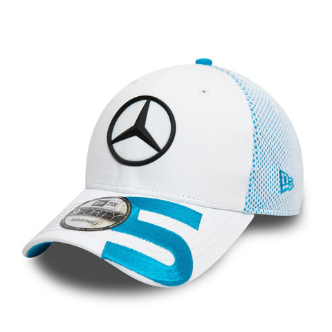 New Era 9Forty Mercedes-EQ Formula E Stoffel Vandoorne White Cap 12492236