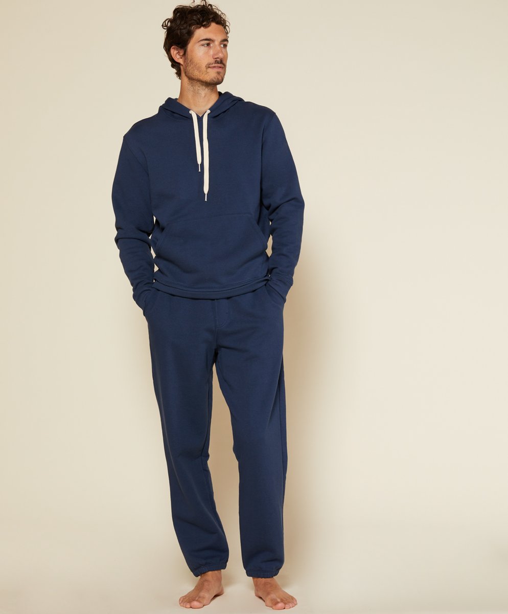 Outerknown - Second Spin Hoodie - Atlantic Blue - 1260020-ATB