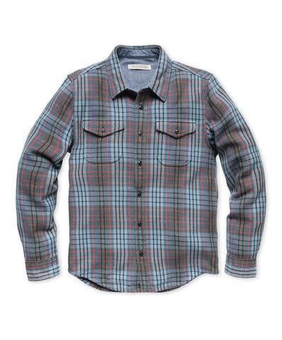 Outerknown Blanket Shirt Pacific Old Coast Plaid 1310023W-POC