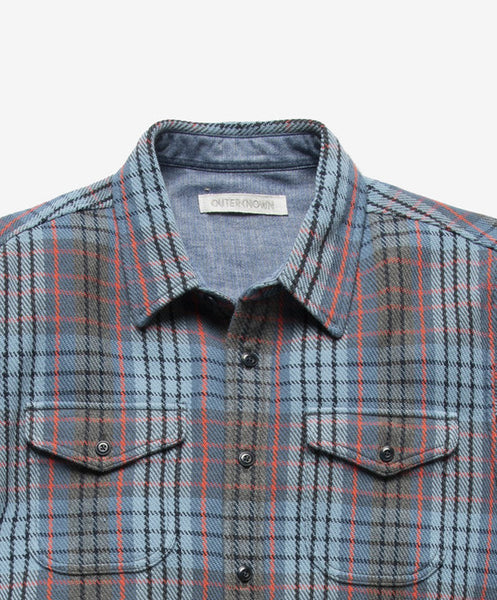 Outerknown Blanket Shirt Pacific Old Coast Plaid 1310023W-POC