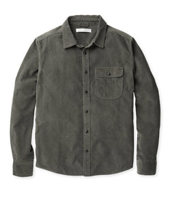 Outerknown Seventyseven Cord Shirt Faded Black 1310161FDM