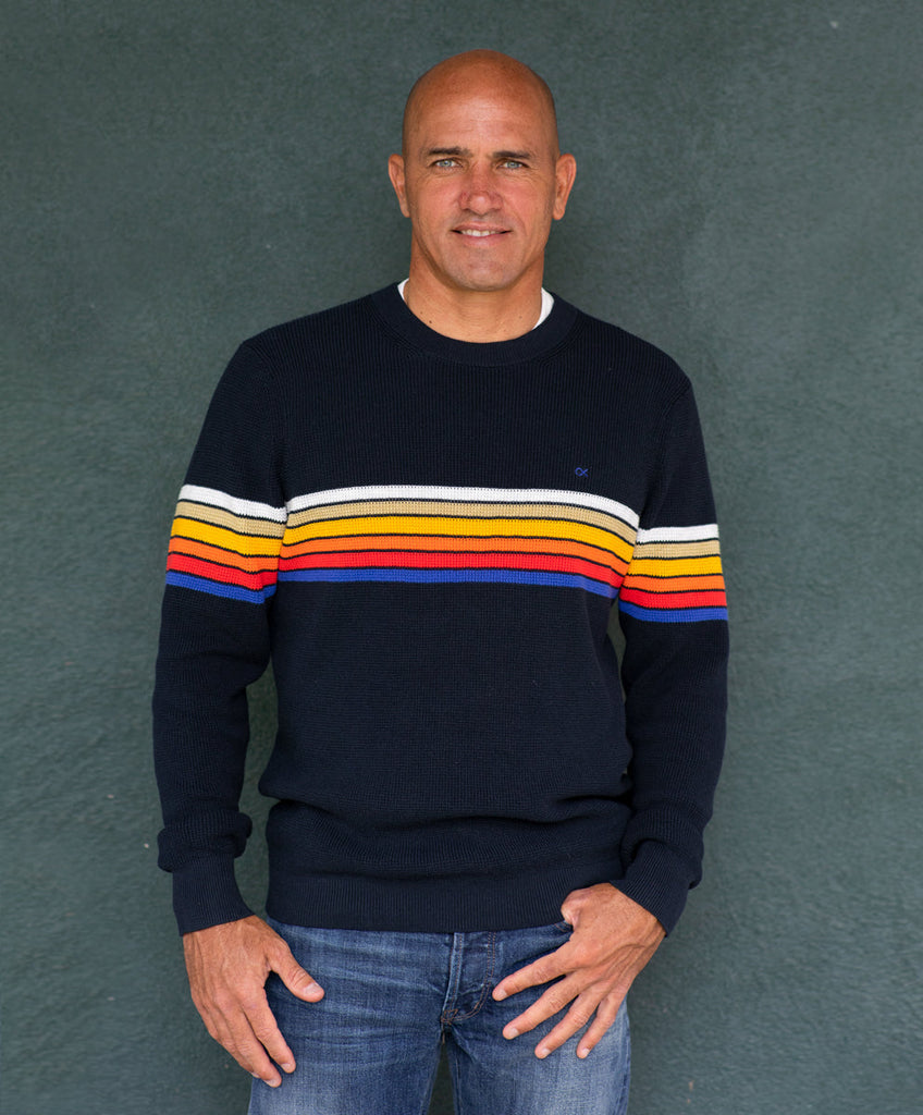 Outerknown Nostalgic Sweater OK Black Rainbow 1410060OBR – West French