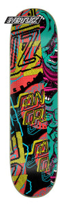 Santa Cruz Skateboard Everslick Deck No Pattern Dot 8" SCR-SKD-2383