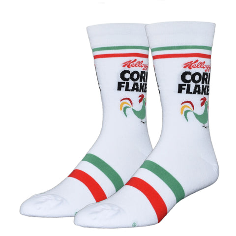 Cool Socks Corn Flakes Socks Size US 8-12 10331MCNCF