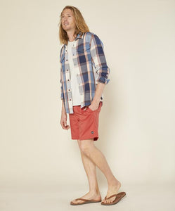 Outerknown - Nomadic Volley Shorts - Faded Red - 1810032-FDR