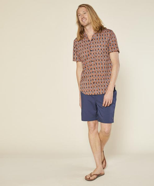 Outerknown - Nomadic Volley Shorts - Marine Blue - 1810032-MRN