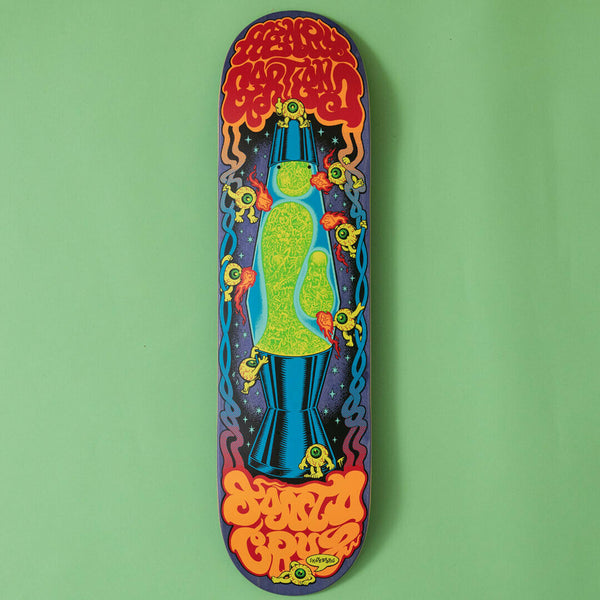 Santa Cruz Skateboard Deck Gartland Lava Lamp 8.28" SCR-SKD-2386