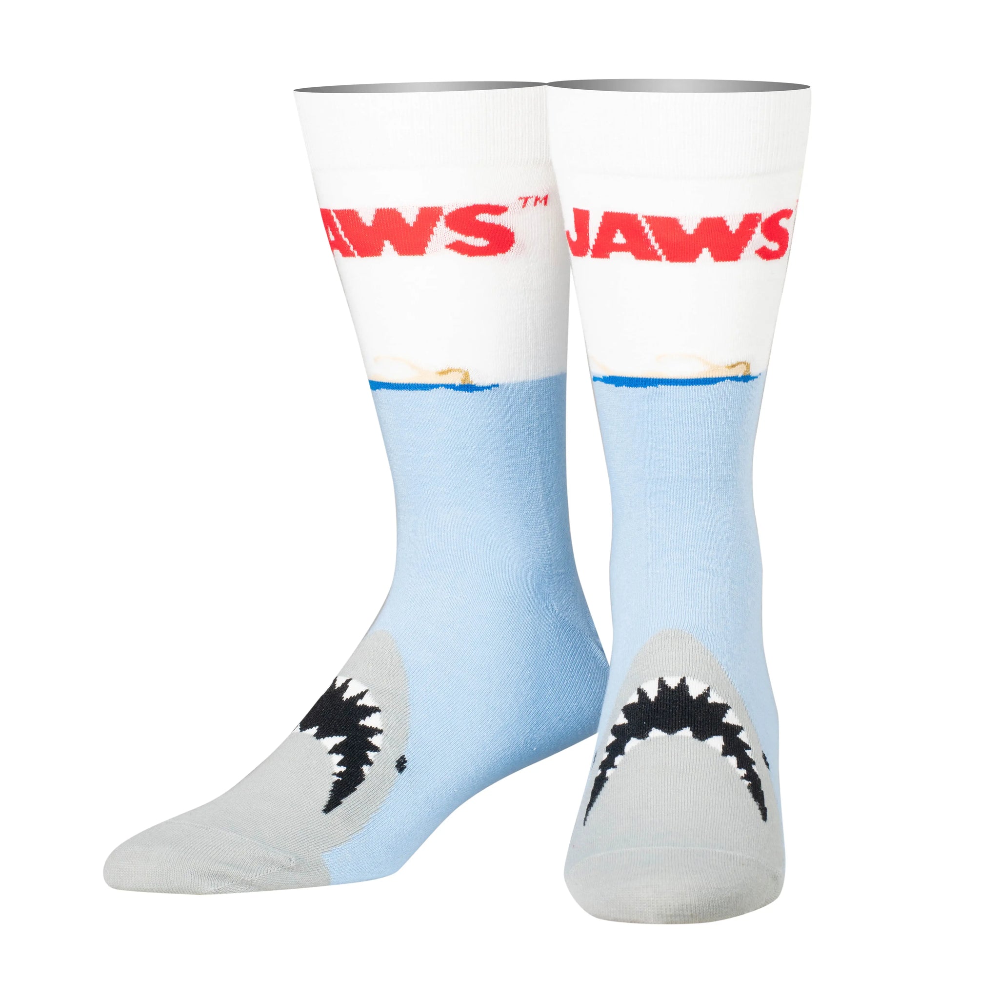 Cool Socks Jaws Crew Socks Men Size US 6-13 CSUNIJAW