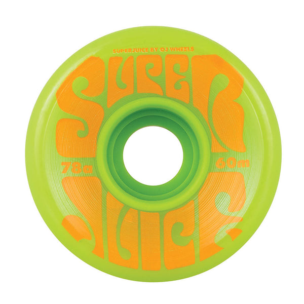 OJ wheels Soft Super Juice 78a Green 60mm (pack of 4)