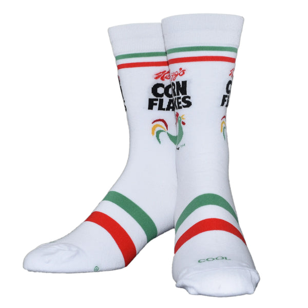 Cool Socks Corn Flakes Socks Size US 8-12 10331MCNCF