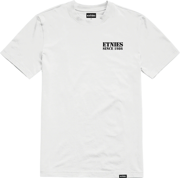 Etnies Rebel Sports Tee White 4130003956