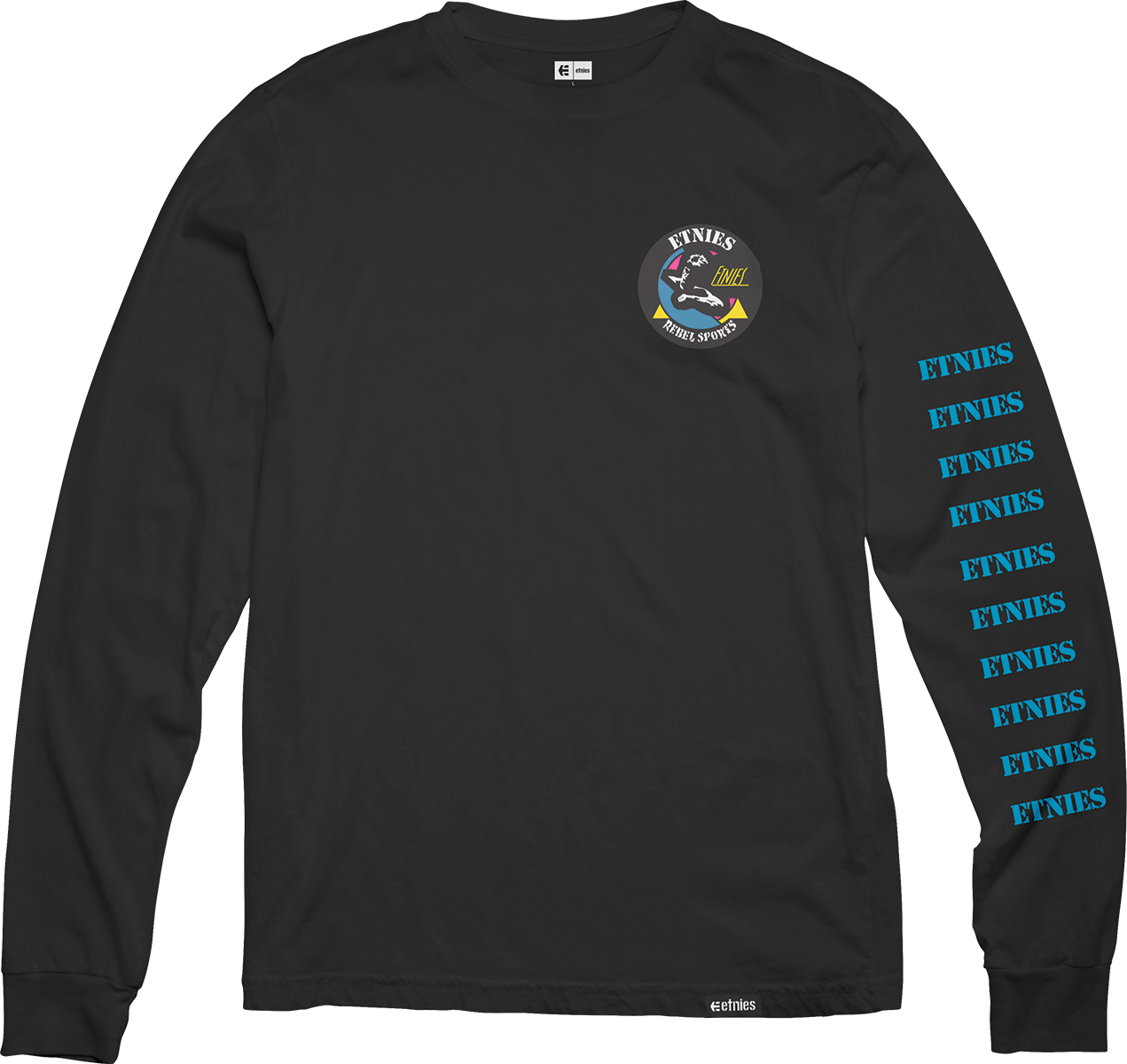 Etnies Rebel Sports L/S Tee Black 4130003957