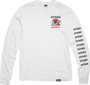 Etnies Rebel Sports L/S Tee White 4130003957