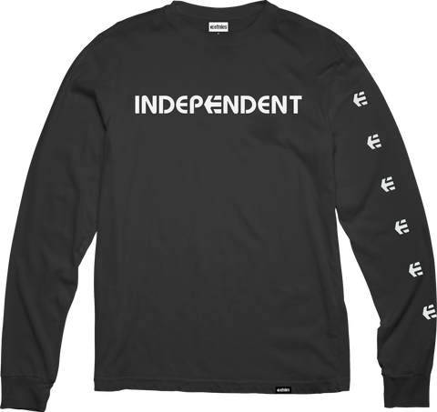 Etnies X Independent LS Tee Black 4137000910001