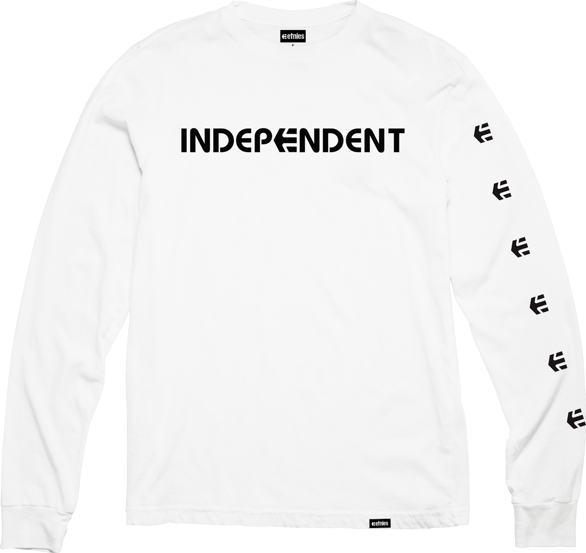 Etnies X Independent LS Tee White 4137000910100