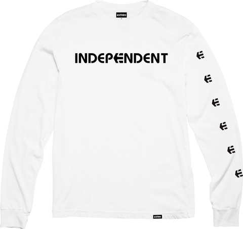 Etnies X Independent LS Tee White 4137000910100