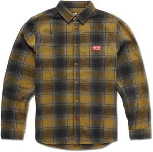 Etnies X Independent Flannel Shirt Tobacco 4137000915258