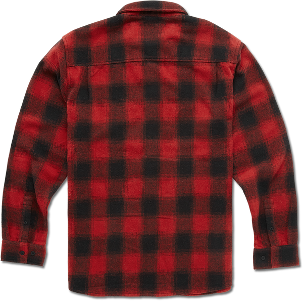 Etnies X Independent Flannel Shirt Red 4137000915